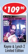 PS3 Kayne And Lynch 2 Limited Edition