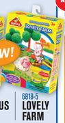 Lovely Farm With 4 Dough Pots 6818-5-Each