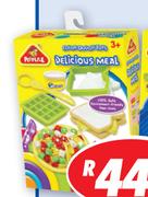 Delicious Meal With 4 Dough Pots 6818-4-Each