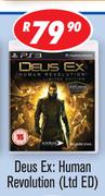 PS3 Deus Ex: Human Revolution Ltd ED