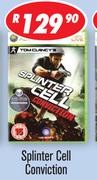 Xbox 360 Splinter Cell Conviction