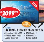 Dixon 32"/81cm HD Ready OLED TV CZ1632