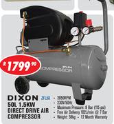 Dixon 50Ltr 1.5Kw Direct Drive Air Compressor ZFL50