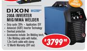 Dixon 200A Inverter MIG/MMA Welder MIG200P