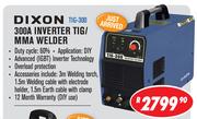 Dixon 300A Inverter TIG/MMA Welder TIG-300