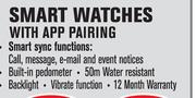 Aviator Smart Watch With App Pairing YPM16703