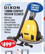 Dixon 1200W Compact Vacuum Cleaner JL-H3006