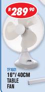 Amber 16"/40cm Table Fan TF1601