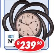Wall Clock 24" 2801