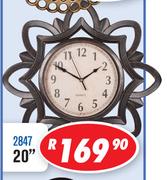 Wall Clock 20" 2847