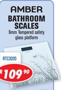 Amber Bathroom Scale RTC3020
