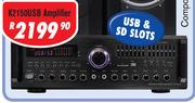 Dixon Digital Echo Mixing Amplifier USB & SD Slots K2150USB
