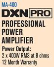 DXN Pro Professional Power Amplifier MA-400