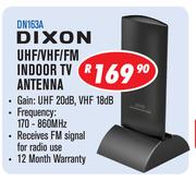 Dixon UHF/VHF/FM Indoor TV Antenna DN163A