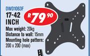 LED & LCD 17-42 Inch Fixed Mounts Wall Brackets DWD1063F