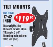LED & LCD 17-42 Inch Tilt Mounts Wall Brackets DWD1063T