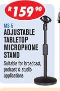Adjustable Tabletop Microphone Stand MS-5