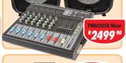 Dixon 6 Channel Stereo Table Top Powered Mixer PM602USB