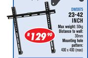 LED & LCD 23-42 Inch Fixed Mounts Wall Brackets DWD975