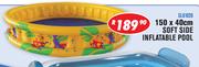 Soft Side Inflatable Pool SL61026-150 x 40cm