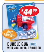Bubble Gun With 60ML Bubble Solution BB10