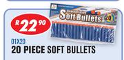 20 Piece Soft Bullets 01X20