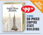 3D 50 Piece Empire State Building Puzzle Sets 1130260