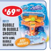 Bubble In Bubble Shooter With 60ML Bubble Solution BB121