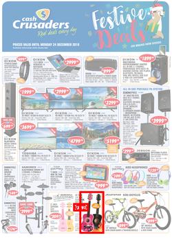Cash Crusaders : Festive Deals (3 Dec - 24 Dec 2018), page 1
