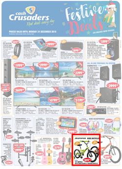 Cash Crusaders : Festive Deals (3 Dec - 24 Dec 2018), page 1