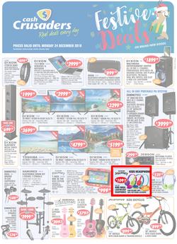Cash Crusaders : Festive Deals (3 Dec - 24 Dec 2018), page 1