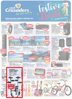 Cash Crusaders : Festive Deals (3 Dec - 24 Dec 2018), page 1