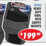 Heavy Duty Vinyl With Carpet Inserts(YS-013)