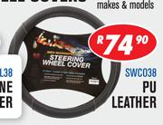38cm Steering Wheel Covers PU Leather(SWC038)
