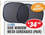 Side Window Mesh Sunshades Pair(LX-C002)