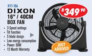 Dixon 16"/40cm Box Fan KYT-16A
