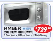 Amber 20Ltr 700W Microwave WP7020/S