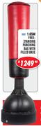1.65M Free Standing Punching Bag With Filled Base 1682