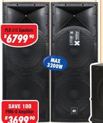 DXN Pro Dual 15" DJ Speakers (Pair) PLB-215