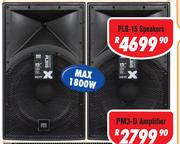 DXN Pro 15" DJ/PA Speakers (Pair) PLB-15