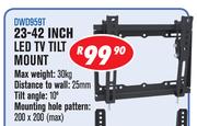 23-42 Inch LED TV Tilt Mount DWD959T