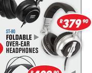 DXN Pro DJ & Studio Monitor Headphones Foldable Over Ear Headphones ST-80