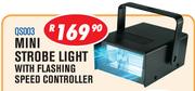 Mini Storabe Light With Flashing Speed Controller QS003