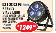 Dixon RGB UV Stage Light PAR59