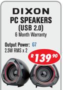 Dixon PC Speakers (USB 2.0) G7