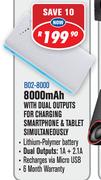 Dixon 8000mAh Power Banks B02-8000 