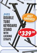 Double Tube Keyboard Stand With Locking Straps JY-013