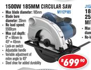 Dixon Power Tools 1500W 185mm Circular Saw M1YZP185