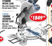 Dixon Power Tools 1800W 255mm Mitre Saw J1GZP255