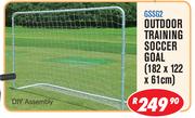 Outdoor Training Soccer Goal (182 x 122 x 61cm) GSSG2